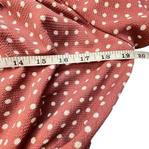 Justify dusty rose off shoulder dress XL Polka Dots Summer Pullover - Picture 7 of 12
